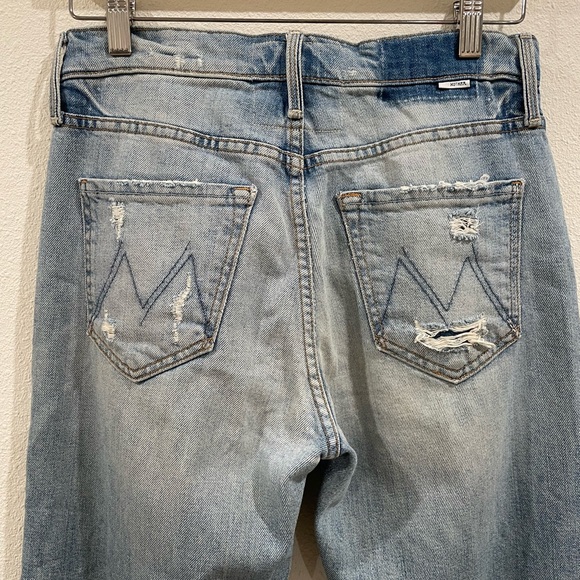 MOTHER Superior The Tomcat in The Confession Straight Leg Denim Size 26 - Picture 10 of 15